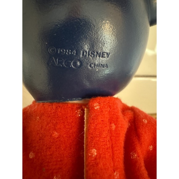 Disney Baby Mickey Mouse Doll Jointed Toy‎ Figure Arco 1984 7" - Picture 8 of 8